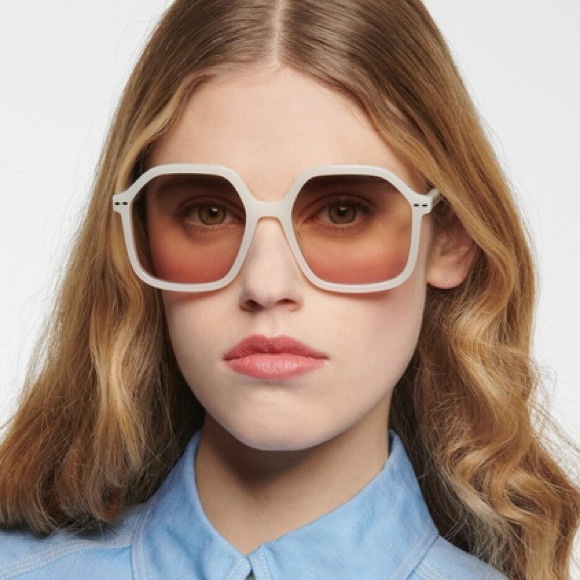 Isabel Marant Akenya Hexagonal Sunglasses - Picture 7 of 7